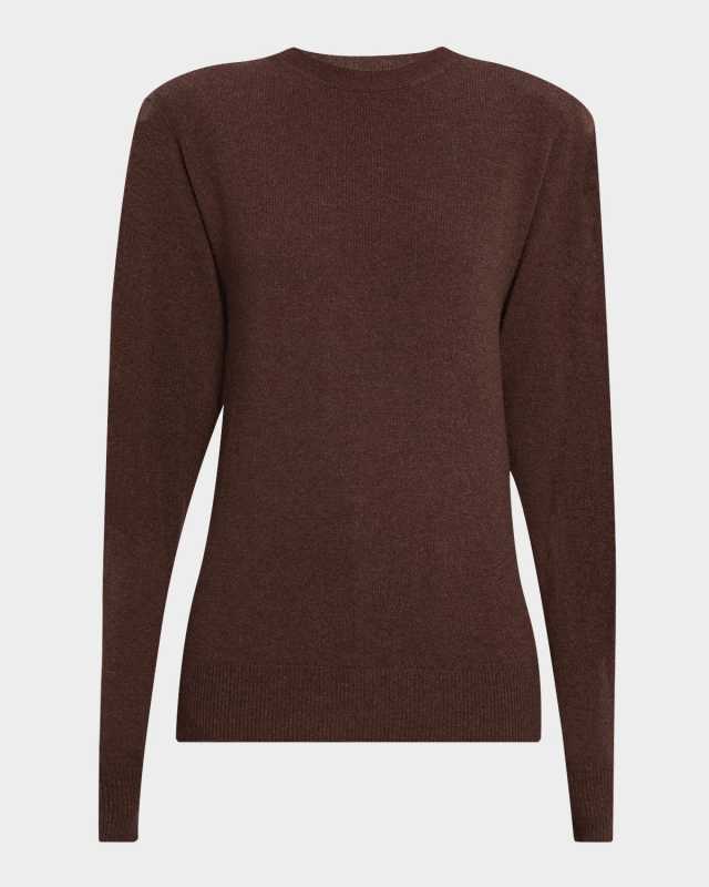 Cashmere and Wool Crewneck Sweater
